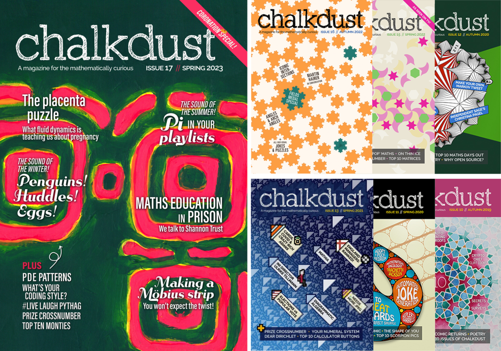 Order copies Chalkdust