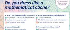 Do you dress like a mathematical cliche?