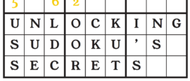 Unlocking sudoku’s secrets